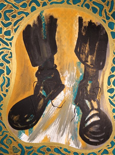 Charlie Chaplin - De schoenen door RosaLi