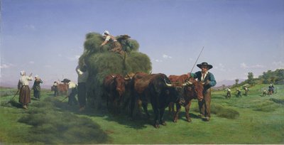 Hooien, Auvergne door Rosa Bonheur