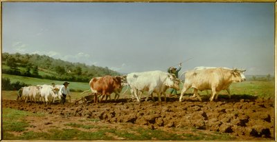 Le plowing nivernais, le sombrage door Rosa Bonheur