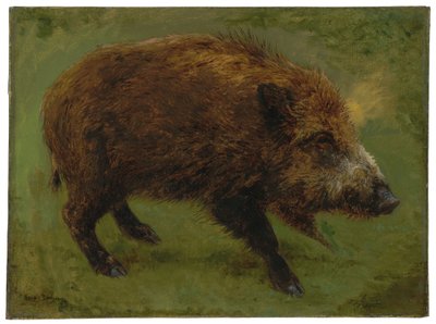 Het everzwijn door Rosa Bonheur