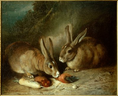 Konijnen door Rosa Bonheur