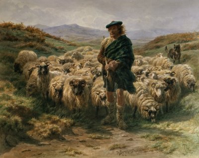 De Hooglandse Herder door Rosa Bonheur