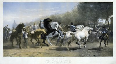 De Paardenmarkt door Rosa Bonheur