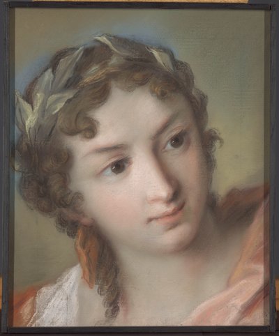 Een muze door Rosalba Carriera (attributed to)