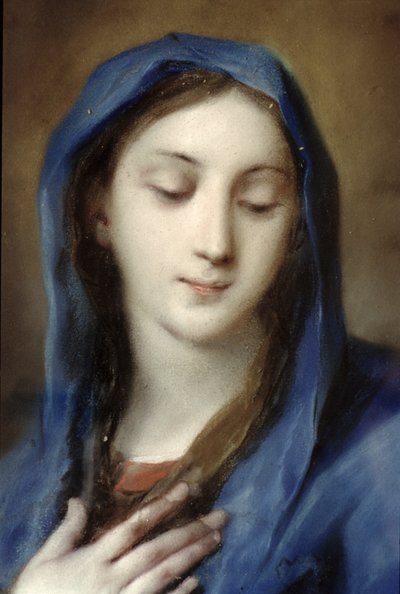 Madonna uit de kapel door Rosalba Giovanna Carriera