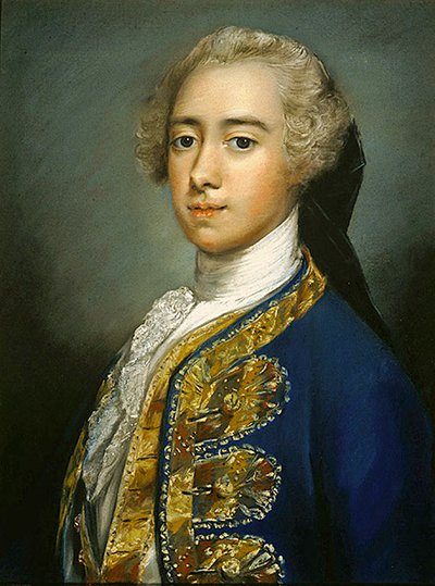 Portret van Lord St. George door Rosalba Giovanna Carriera