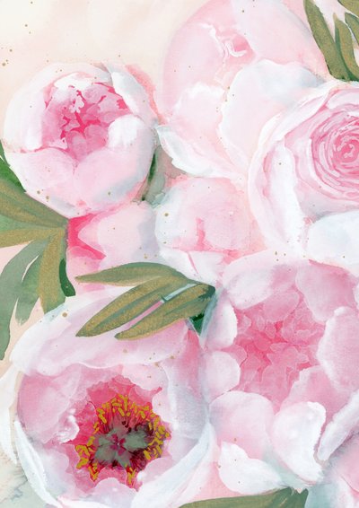 Roze pioenrozen door Rosana Laiz Blursbyai