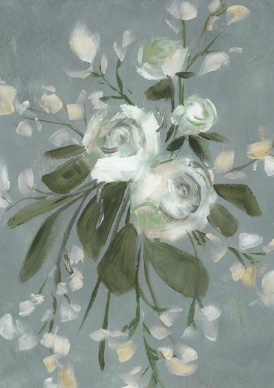 Ingetogen botanische bloemen door Rosana Laiz Blursbyai