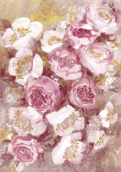 Zachtroze rozen door Rosana Laiz Blursbyai