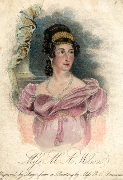 Miss M A Wilson door Rose Emma Drummond