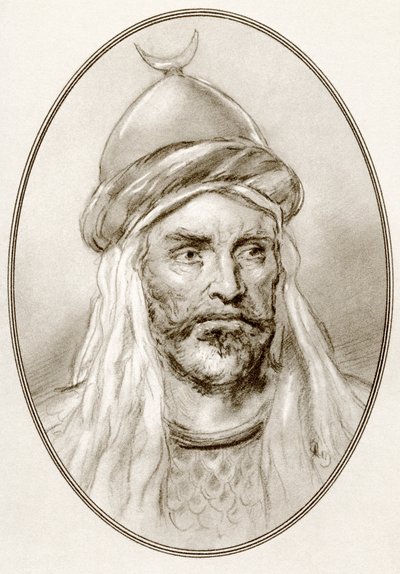 An-Nasir Salah ad-Din Yusuf ibn Ayyub, uit Levensbiografieën van Beroemde Heersers door Ross Gordon