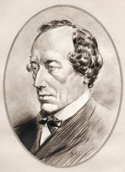 Benjamin Disraeli door Ross Gordon
