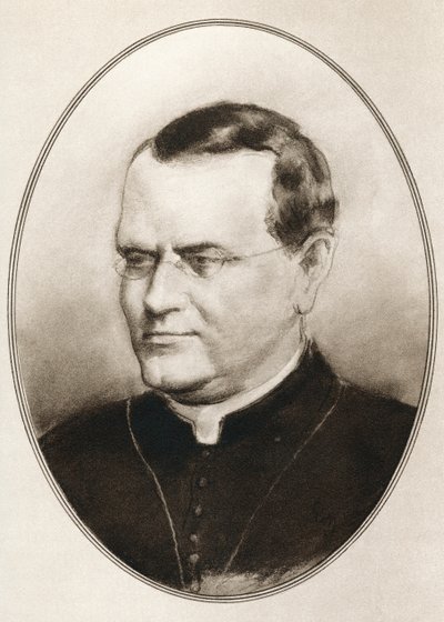 Gregor Johann Mendel, uit Levensbiografieën van grote wetenschappers door Ross Gordon