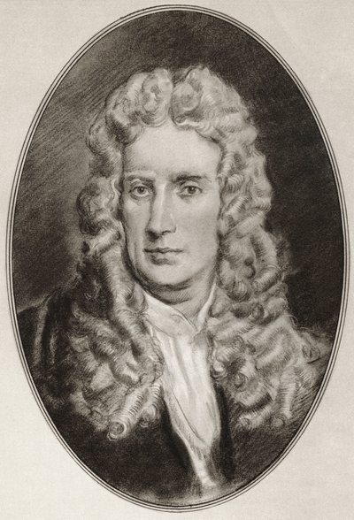 Sir Isaac Newton, uit Levensbiografieën van beroemde mannen door Ross Gordon
