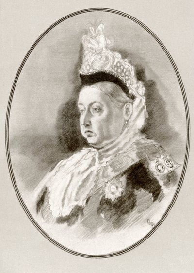 Victoria, uit Levensbiografieën van beroemde heersers door Ross Gordon