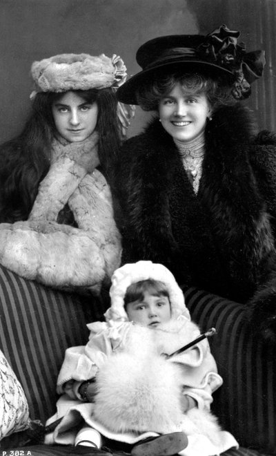 Ellaline Terriss 1872-1971, Engelse actrice en zangeres, 1908 door Rotary Photo