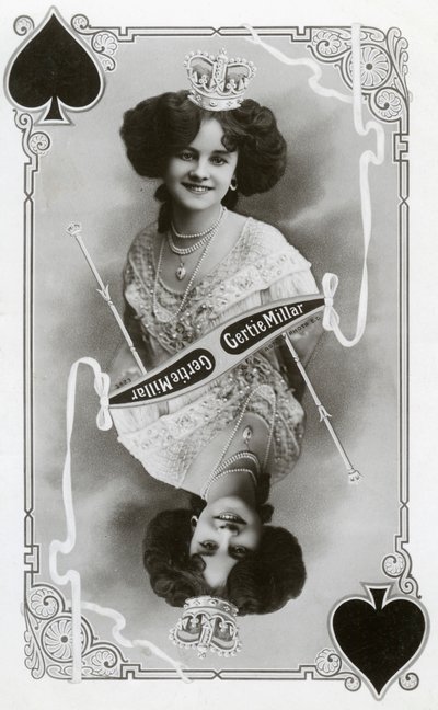 Gertie Millar, Britse actrice en zangeres door Rotary Photo