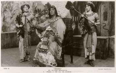 Leden van de cast van Amasis, ca. 1906 door Rotary Photo