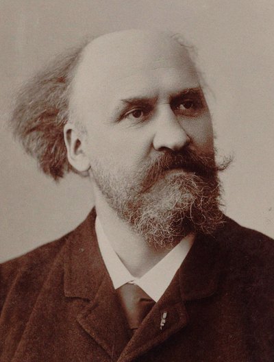 Portret van de componist Charles Lenepveu 1840-1910, 1891 door Rouen . Photo studio J. Fontaine
