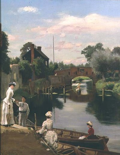 Een zomerdag door Rowland Holyoake