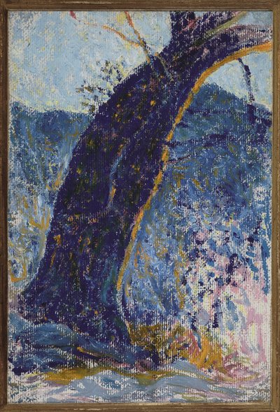 De blauwe boom door Rubaldo Merello