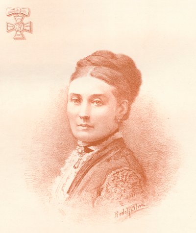 De Kroonprinses van het Duitse Rijk en van Pruisen, 1884 door Rudolf Blind