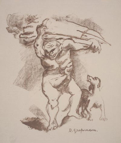 Caliban II door Rudolf Grossmann