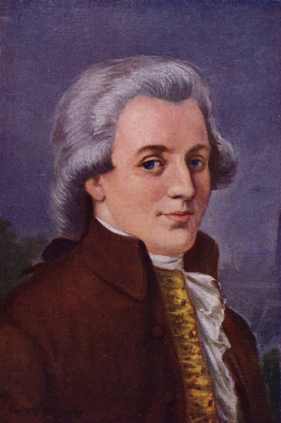 Mozart door Rudolf Klingsbogl