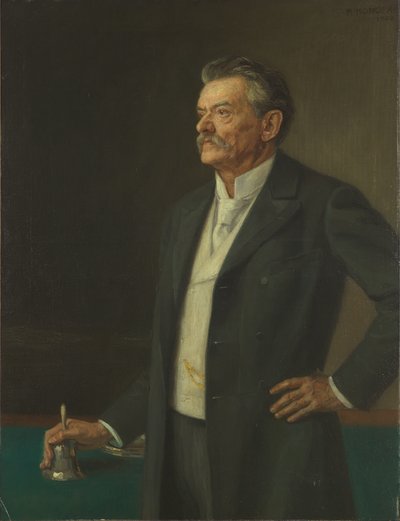 De Rijksdagvoorzitter Dr. Theodor Kathrein door Rudolf Konopa