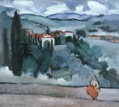 Weg naar Fiesole door Rudolf Kremlicka