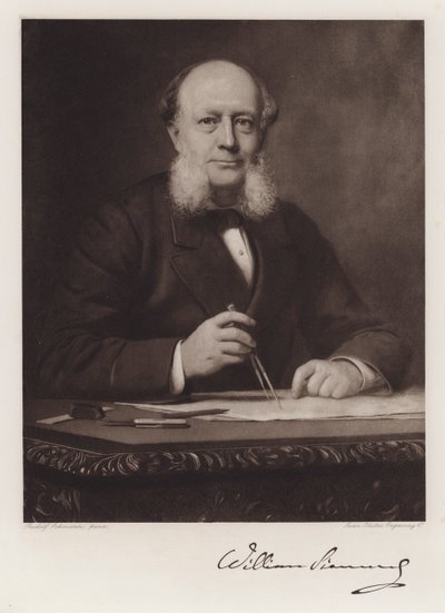 Karl Wilhelm Siemens door Rudolf Lehmann