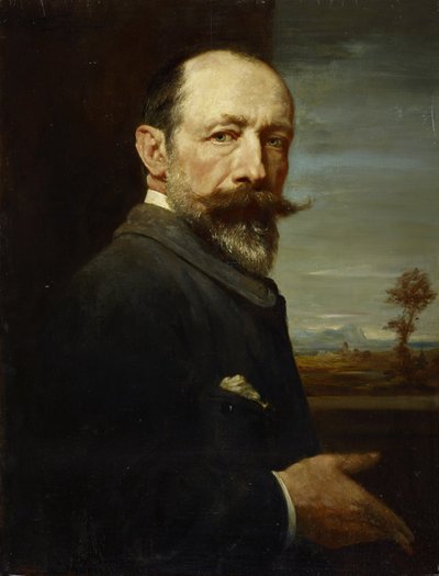 Zelfportret door Rudolf Michael Kuppelmayr