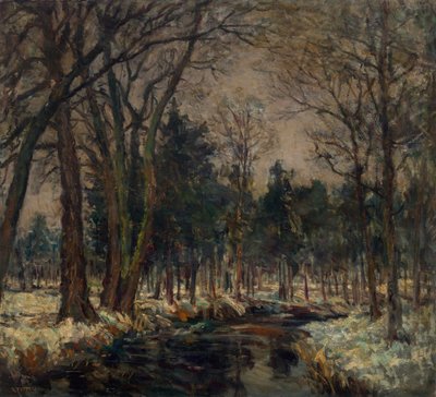 In het park van Schleissheim door Rudolf Petuel