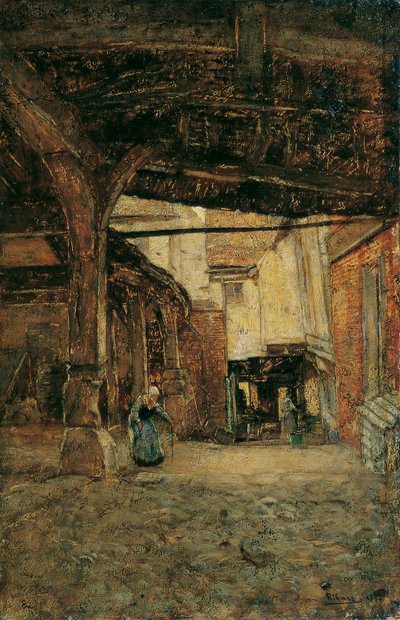 Hof door Rudolf Ribarz