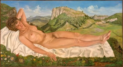 Aan de schoonheid door Rudolf Schlichter