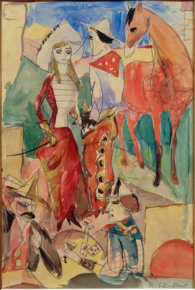 Wilde Westen door Rudolf Schlichter