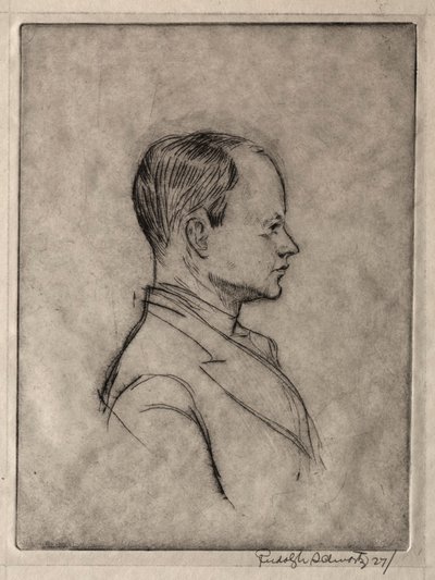 Portret door Rudolf Schwartz