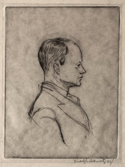 Portret door Rudolf Schwartz