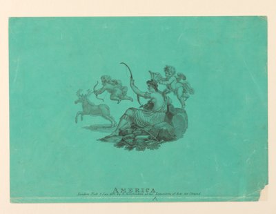 Amerika door Rudolph Ackermann