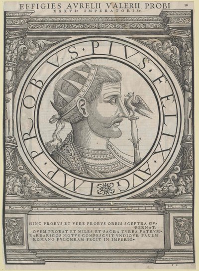 Romeinse keizer Probus door Rudolph Wyssenbach