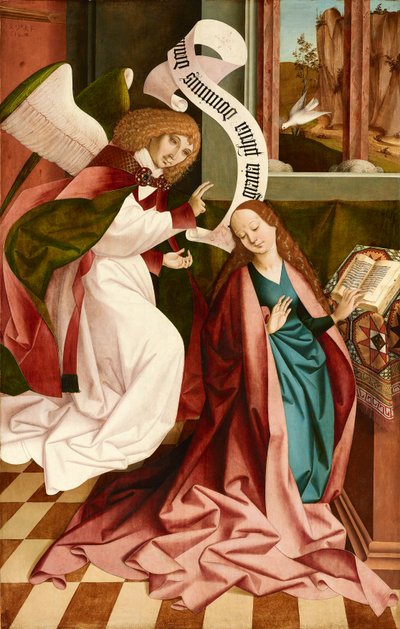 Aankondiging aan Maria door Rueland Frueauf d. Ä.
