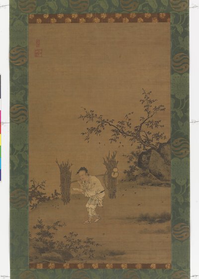 Zhu Maichen, ca. 1450 door Rui Shi