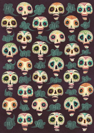 Halloween patroon, 2015 door Runa Anastasiya Rudaya