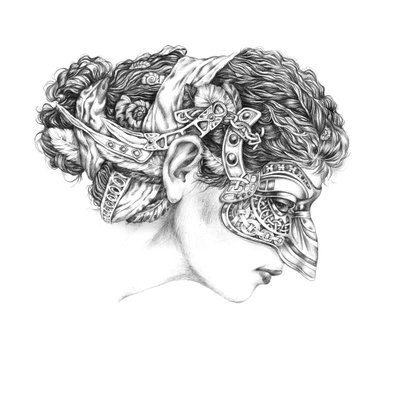 Venetiaans carnaval, Colombina, 2012 door Runa Anastasiya Rudaya