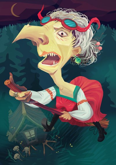 Heks, 2012 door Runa Anastasiya Rudaya