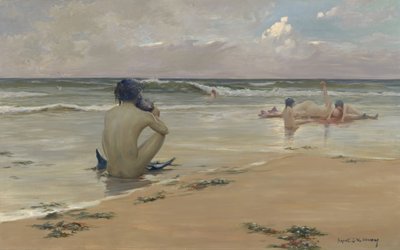Zee-idylle door Rupert Bunny