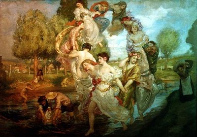 Allegorie van het Leven door Rupert Charles Wolston Bunny