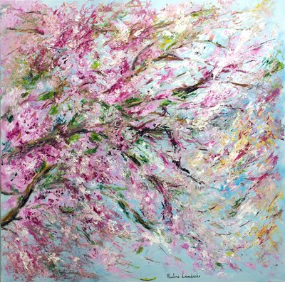 Kersenbloesems - de lente is hier!, 2022 door Ruslana Levandovska