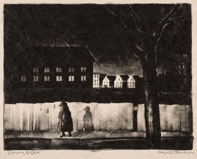Voorjaarsavond door Russell T. Limbach
