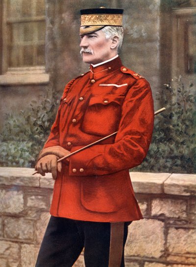 Sir Frederick William Edward Forestier Forestier-Walker, Britse soldaat, 1902 door Russell and Sons